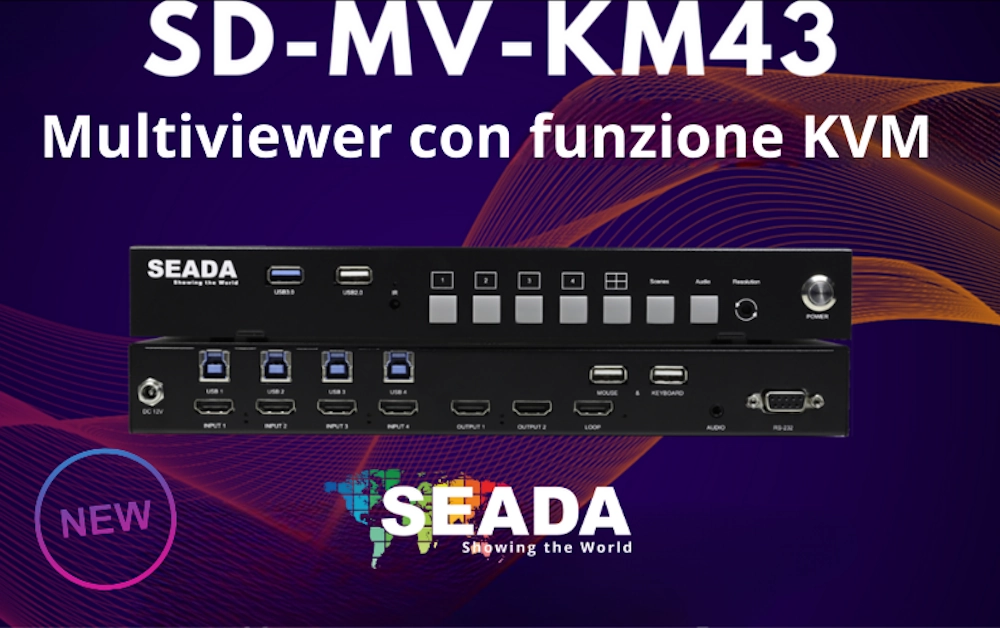 Newsletter nuovo multiviewer SD-MV-KM43