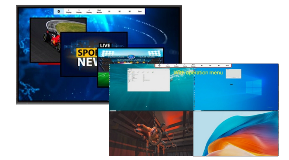 Applicazioni multiview su SD-MV-KM43