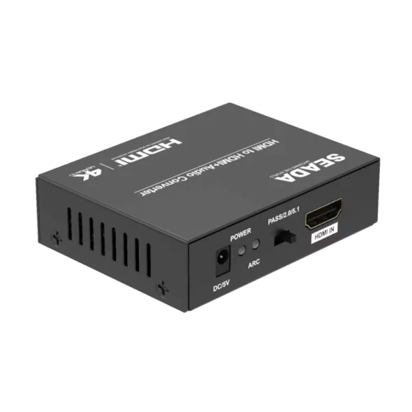 Seada SE SD-HHA De-embedder audio HDMI 4K60 pannello posteriore