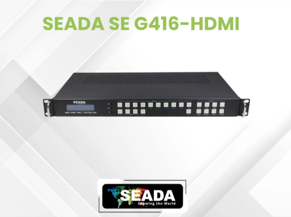 Newsletter di presentazione Seada SE G416-HDMI
