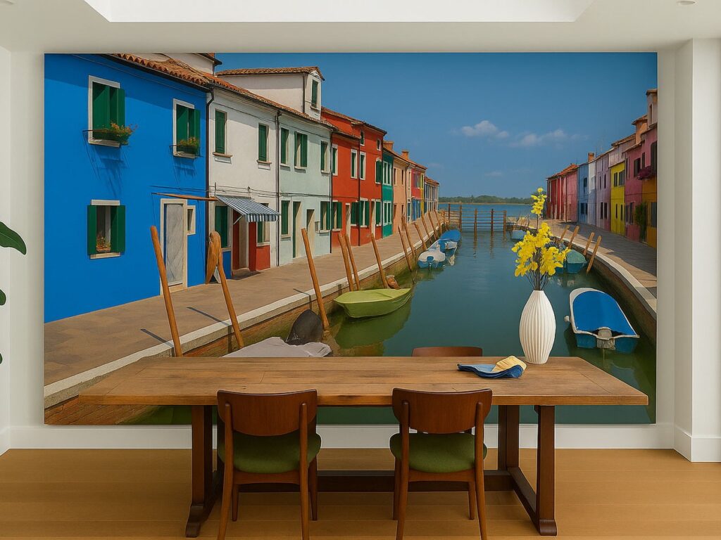 Ambiente trattato con pannelli fonoassorbenti Armonic Vision