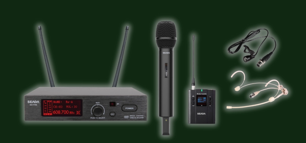 Radiomicrofono singolo canale Seada SE SD-FHS