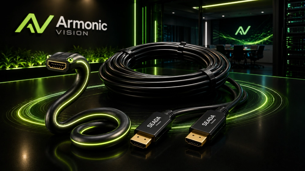 Cavi ibridi rame fibra HDMI AOC Seada