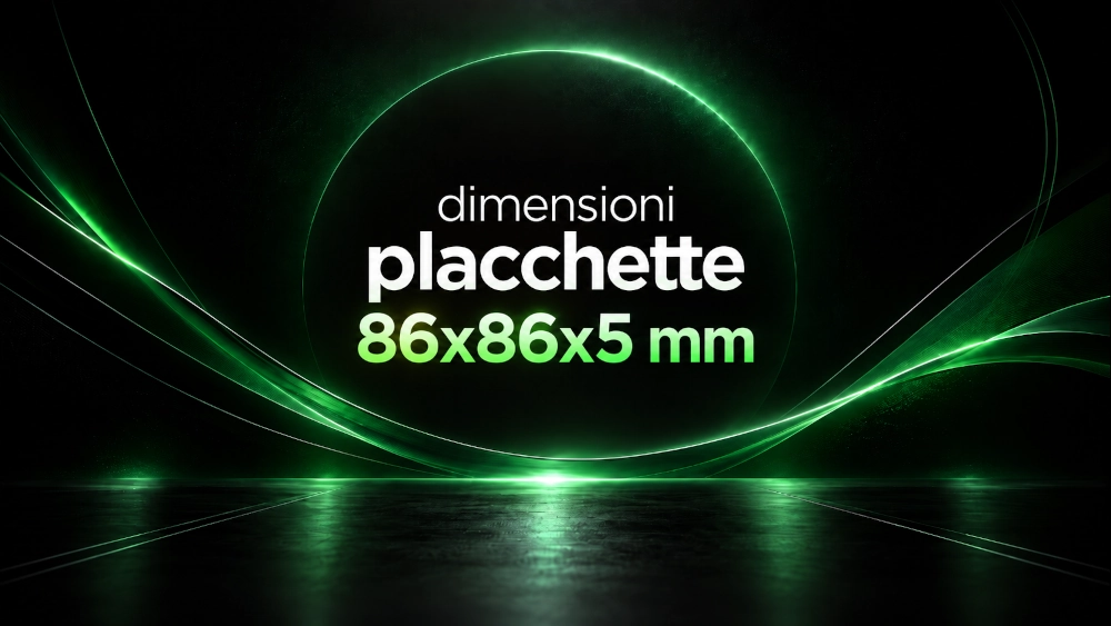 Dimensioni placchette di connessione modulare SE SD-WP01B e SD-WP02B