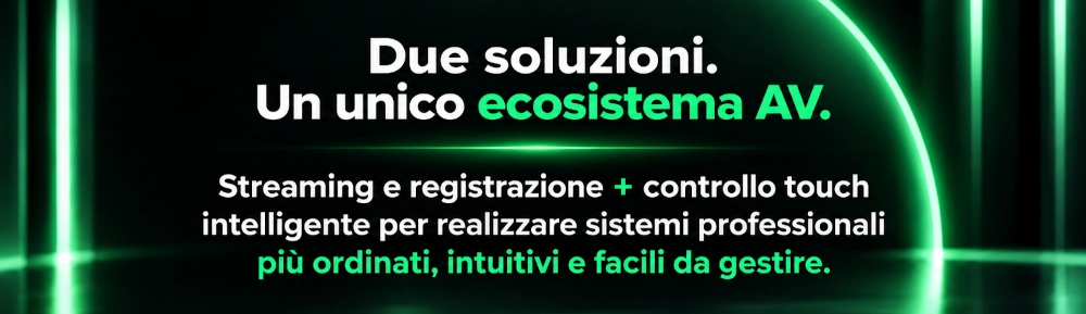 Soluzioni Seada di controllo, streaming e registrazione