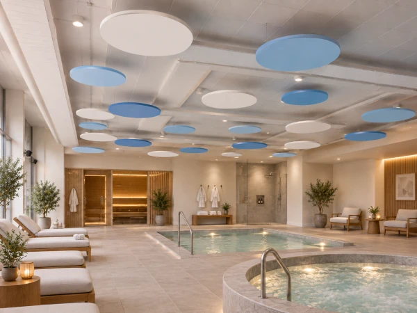 Installazione a soffitto pannelli AV-ROUND
