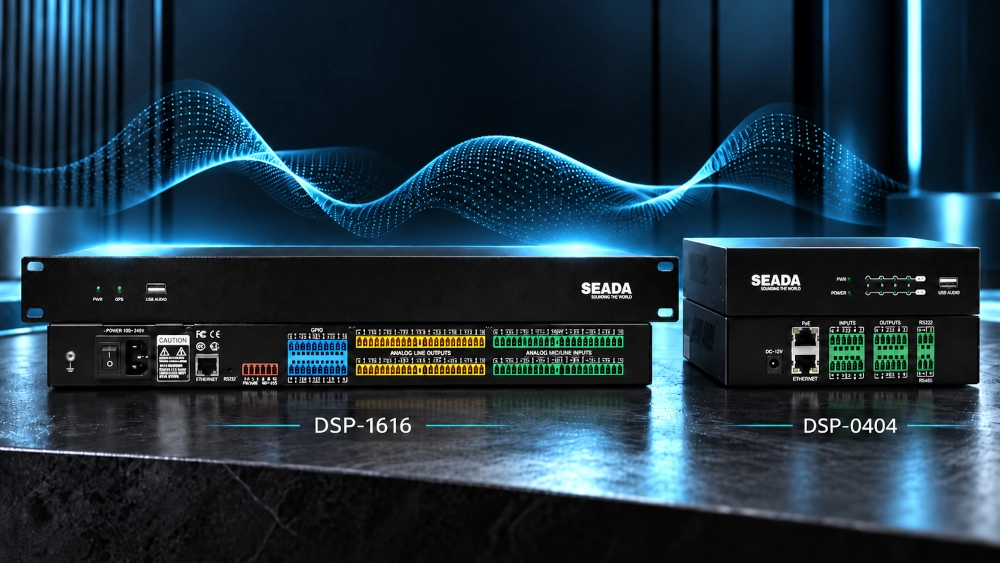 Matrici audio con DSP Seada