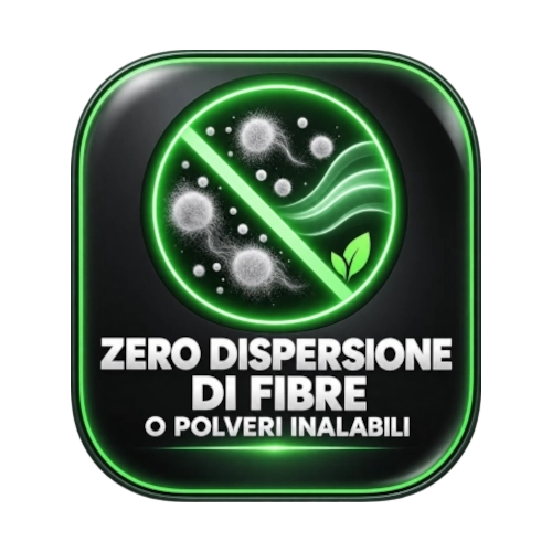 Pannello fonoassorbente senza dispersione di fibre