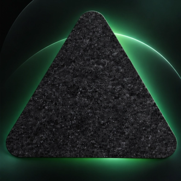 Pannello fonoassorbente AV-SOUNDFLOOR con forma triangolare
