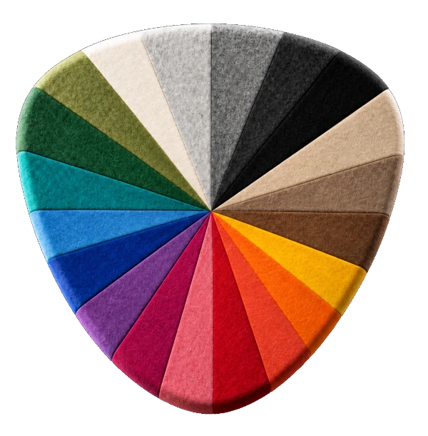 Pantone colore per pannelli fonoassorbenti AV-LEAF