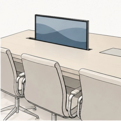 Movimentazione monitor a scomparsa Seada